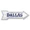 Signmission Dallas Arrow Decal Funny Home Decor 18in Wide D-A-999896 - alternate 1